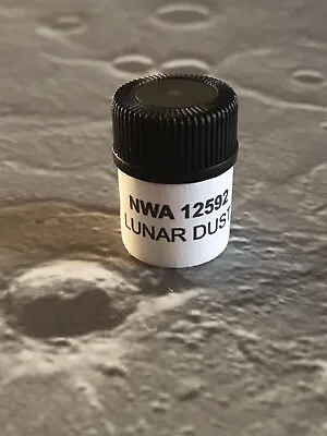 NWA 12592 Lunar Moon Meteorite Cutting Dust 0.5 Gram With COA • $115