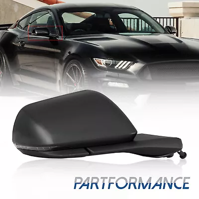 For 2015-20 Ford Mustang Power Mirrors W/ Turn Signal Light 7-Pin Passenger Side • $118.14