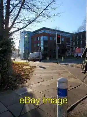 Photo 6x4 Cycle Path And Traffic Light On Western Way Exeter The Van Is  C2008 • $2.49