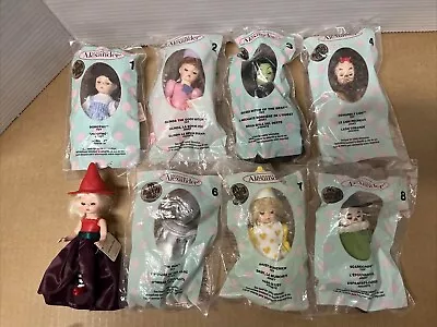 McDonald's Set Of 8 Madame Alexander Wizard Of Oz Dolls 2007 NEW! Complete • $44.99