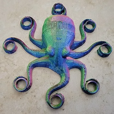 Green Octopus Marble Display Stand - Holds 8 Marbles Up To 3/4  - Lot #4846 • $11.99