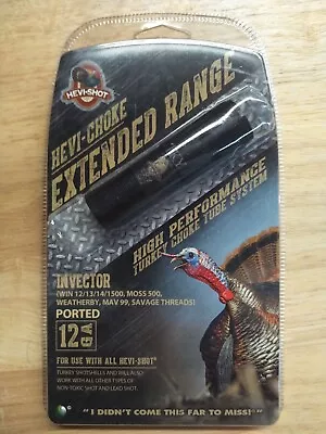 Hevi-Shot Turkey Choke Extended Range 12 Gauge Invector/Mossberg/Savage/Win. Etc • $37.49