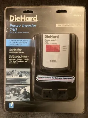 DieHard 750 Watt Mobile Power Inverter 110v Digital Display LOWEST PRICE ON EBAY • $29.99