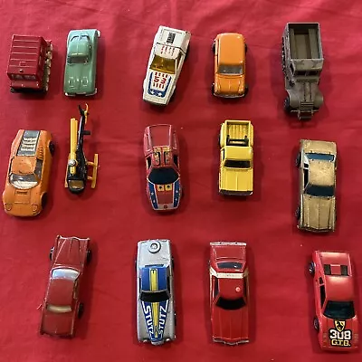 Vintage Hot Wheels And Match Box And Other Cars Lot Of 14 • $15.99