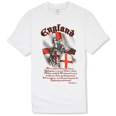 £17 • Buy ENGLAND T-SHIRT  YET WE STAND  - Cross Of St George, St George's Day, Flag