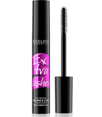 Eveline Extra Lashes Extreme Volume & Care Mascara With Argan Oil 12ml • £4.99