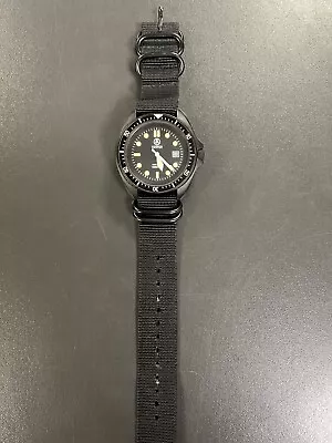 Cooper Submaster Black Pvd Military Divers Watch • £69.99