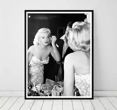 $62.55 • Buy Marilyn Monroe Vintage Retro Celebrities Poster Art Print. Great Vanity Decor