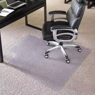 36'' X 48'' Big & Tall 400 Lb. Capacity Carpet Chair Mat With Lip • $113.99