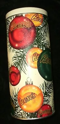 Vintage 1996 Reese's Christmas Advertising Tin Canister--FREE SHIPPING • $15.55