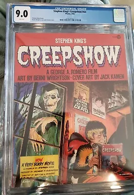 $400 • Buy Stephen King's Creepshow CGC 9.0 1st Print White Pages