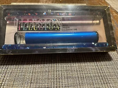 Vintage Truly Unique Illusion Kaleidoscope With 3 Glass Tubes One Has Waldo. • $40