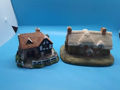 ⭐️Unknown Thatched Cottage And House David Winter/ Lilliput Lane Style ⭐️ • £12.50