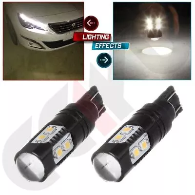 2X New T10 Samsung High Power LED License Plate Lights Projector 194 921 White • $9.50