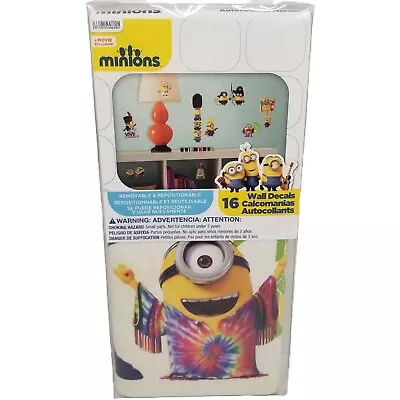 Minions The Movie Peel & Stick Wall Decal Stickers 16 Count Removeable • $14.99