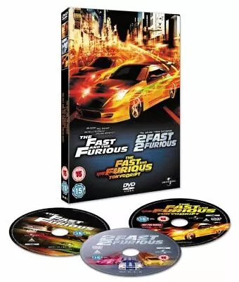 The Fast And The Furious/2 Fast 2 Furious/The Fast And The Furious - Tokyo Drift • £4.49