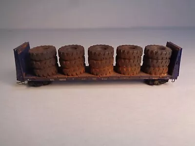 N Scale Micro-Trains Line MRL Pulpwood Car #62020 With Tire Load-Weathered! • $13.50