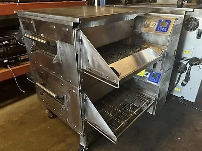 Middleby Marshall PS638G Gas Conveyor Pizza Oven Double Stack WOW Split Belt • $17500