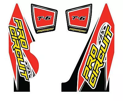 Pro Circuit DC14T6-YZ250F Muffler Sticker Kit • $30.35