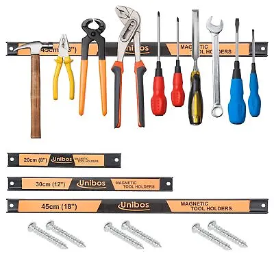 £9.99 • Buy Magnetic Tool Holder Bar Storage Rack Socket Wall Mounted Garage Tool Organiser