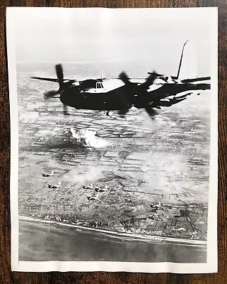 Original WW2 Photo USAAF 9th Air Force B-26 Marauders Normandy D-Day June 1944 • $100