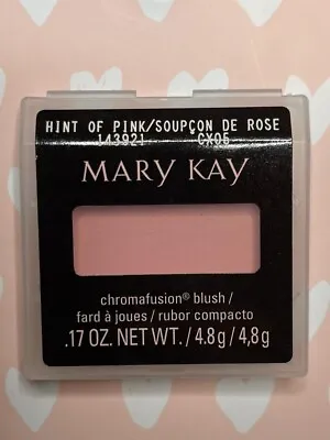 Mary Kay Chromafusion Blush ~ Hint Of Pink ~ New  • $15.99