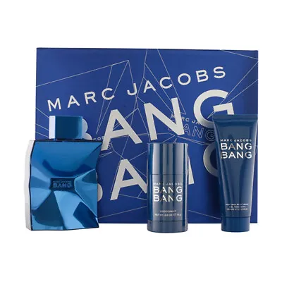 Gift Set Marc Jacobs Bang Bang Eau De Toilette 100ml + Body Wash + Deo Stick • £269