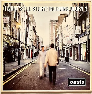 Oasis Whats The Story Morning Glory 2x Vinyl Record Cre Lp 189 Damont Press 1995 • $350