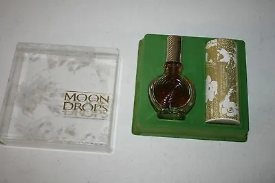 Vintage Revlon Perfumes Moon Drops Concentrated Cologne Spray Mist 1 Oz Talc Set • $99.97