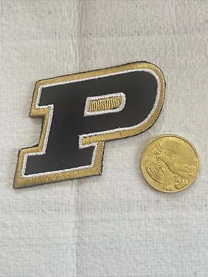 PU Purdue Boilermakers Vintage Embroidered Iron On Patch 2.25” X 2” • $5.95