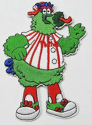 Lot Of (1) Mlb Baseball Phila. Phillies Phanatic Mascot Embroidered Patch # 63 • $6.99