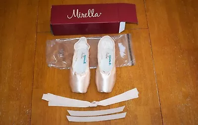 Women's Mirella Advanced (MS101AC) Ballet Pointe Shoes Size 4 XX • $54.99