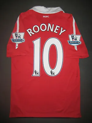 $169.99 • Buy 2010 Nike Manchester United Wayne Rooney Jersey Shirt Kit England Authentic