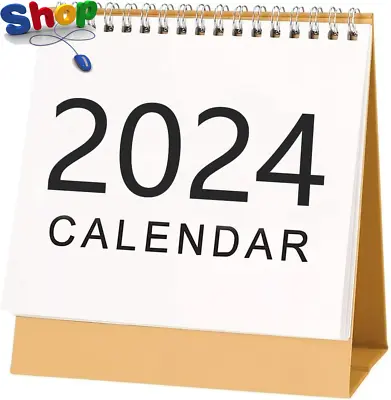 2024  Desktop  Calendar  Monthly  Planner  Daily  Calendar  Planner  For  Studen • £9.87