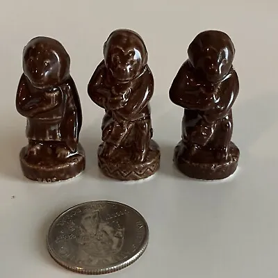 Vintage Wade Whimsies Red Rose Tea Figurines Circus Set Brown Monkey Lot X3 • $5.75