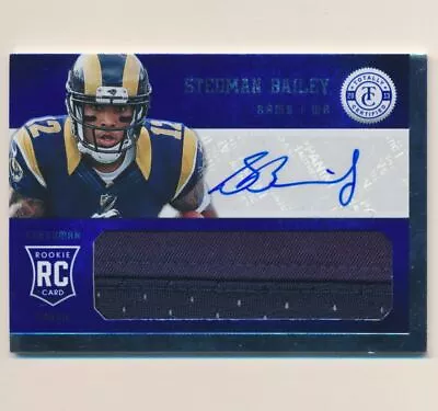 2013 Totally Certified Blue Signatures #243 Stedman Bailey FF Auto Jersey /99 • $5.60