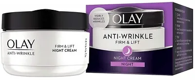 OLAY Anti-Wrinkle FIRM & LIFT Renewal Complex Moisturise Eye Gel/Day Night Cream • £17.50