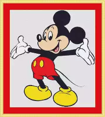 £25.99 • Buy Mickey Mouse Cross Stitch Kit