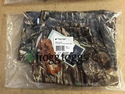 Frogg Toggs Classic Pro Action Realtree Max 4 Waterproof Hunting Pants NEW XXL • $24.99