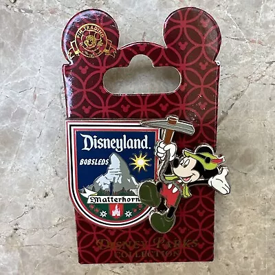 Disneyland Bobsleds Matterhorn Pin With Mickey Mouse • $24.99