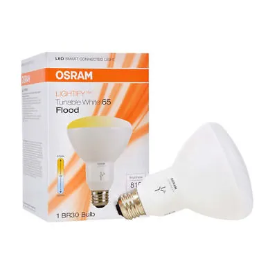 Sylvania Osram Lightify Smart Home 65W BR30 Tunable Warm White LED Flood Light • $14.99