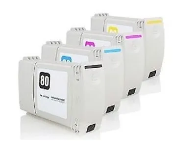 Ink Cartridge For HP Designjet 1050 415 3/8in/80 C4871A C4846A -C4848A Cartridge • $58.70