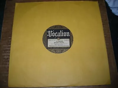 1922 Reddish Brown VOCALION 78/Rudy Wiedoeft's Californians • $4