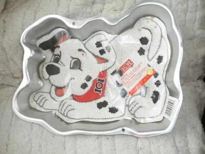 $22.95 • Buy Vintage Wilton Cake Bake Oven Pan Disney 101 DALMATIANS DOG Puppy Birthday Party