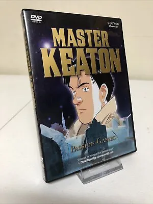 Master Keaton - Vol 8 Passion Games (DVD 2004) RARE Tested/Works Good Condition • $60