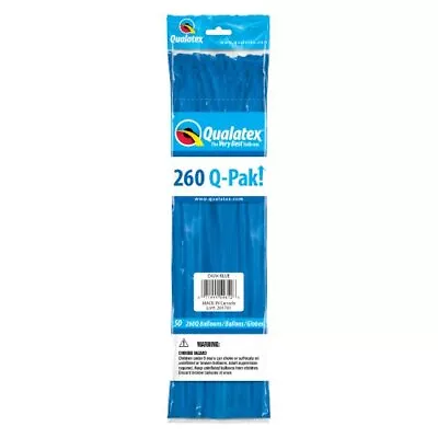 Qualatex Q-pak Dark Blue 260Q 50 Pack • $11.49