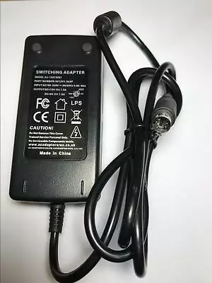 12V 1.5A 5V 1.5A 5 Pin DIN AC-DC Switch Mode Adapter Power Supply Hard Drive PSU • £14.99