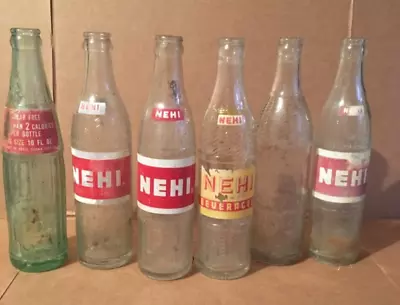 Vintage Nehi Diet Rite ACL Soda Bottle Lot Of 6.  North Carolina Virginia • $3