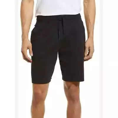 Tommy John Men's Black Downtime Shorts Pockets Drawstring L NWOT • $37.99