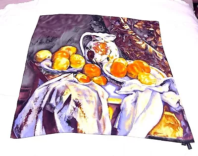 Philadelphia Museum Of Art SILK Scarf- Paul Cezanne   • $30